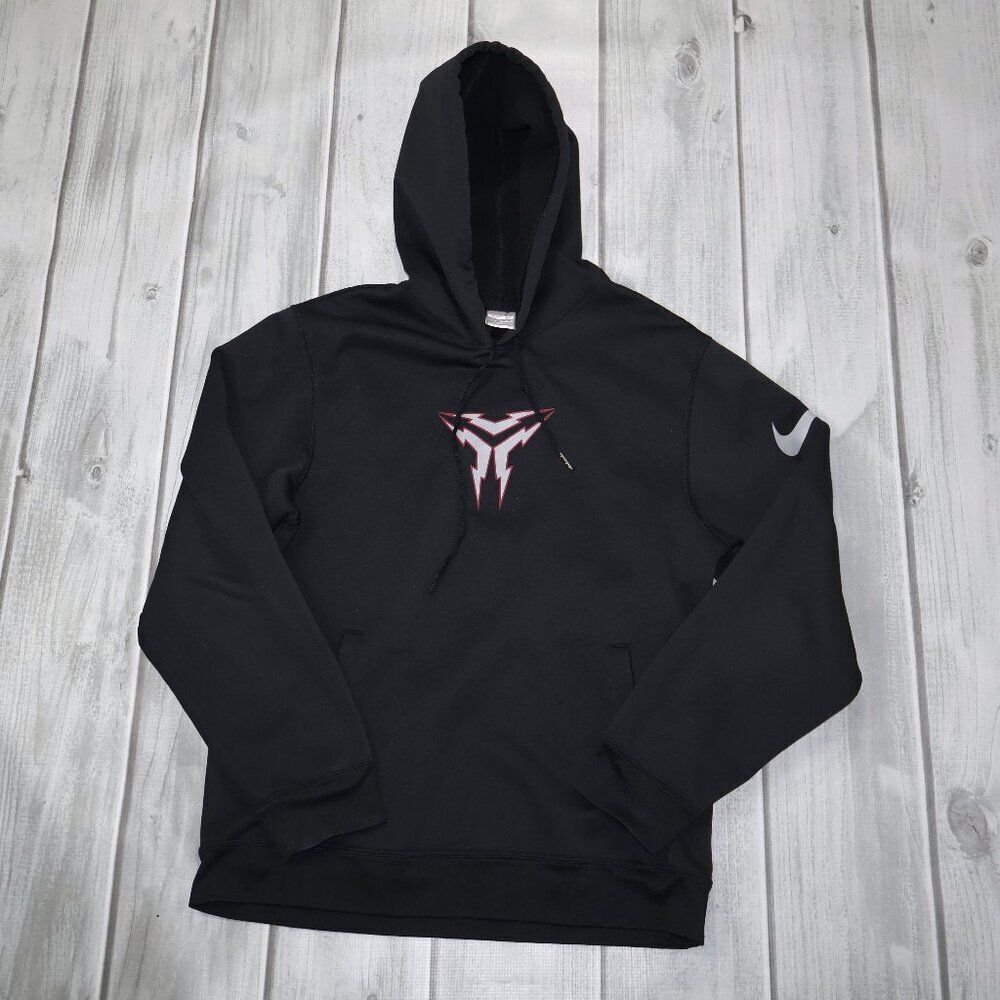 Nike ThermaFit Logo Black Hoodie - Men's